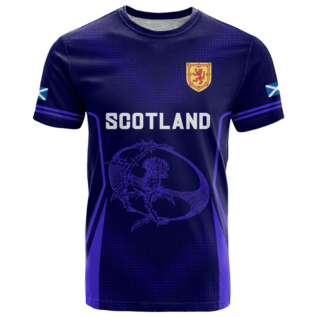 Scotland Rugby T-Shirt Scottish Thistle World Cup Graphic Tee