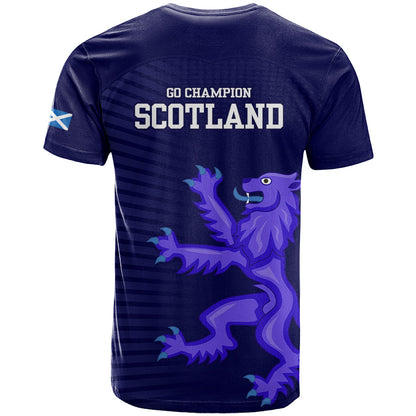 Scotland Rugby T-Shirt Go Scottish World Cup Sporty Style Graphic Tee