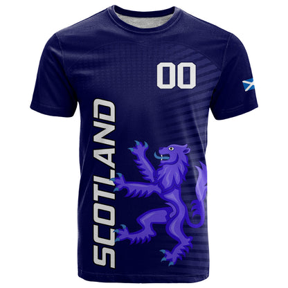 Custom Scotland Rugby T-Shirt Go Scottish World Cup Sporty Style Graphic Tee