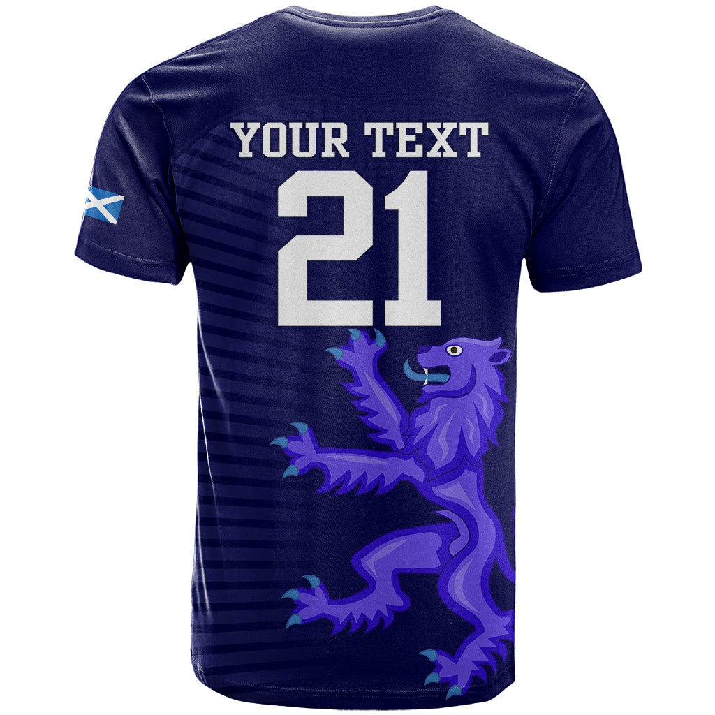 Custom Scotland Rugby T-Shirt Go Scottish World Cup Sporty Style Graphic Tee