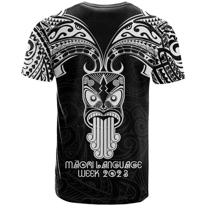 New Zealand Te Reo Maori T-Shirt Kia Kaha Maori Language Week Black Style Graphic Tee