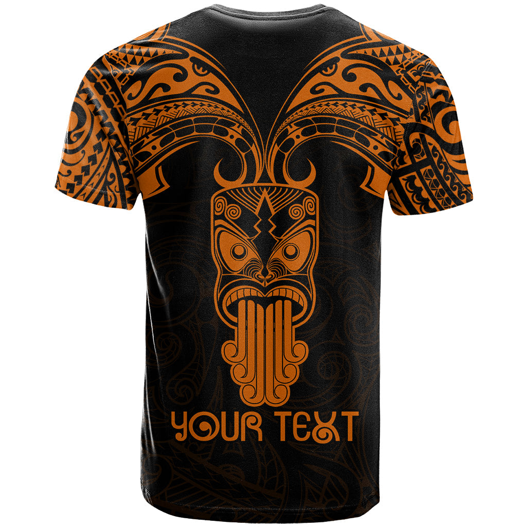 Personalised New Zealand Te Reo Maori T-Shirt Kia Kaha Maori Language Week Gold Style Graphic Tee
