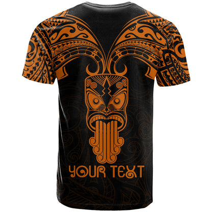 Personalised New Zealand Te Reo Maori T-Shirt Kia Kaha Maori Language Week Gold Style Graphic Tee