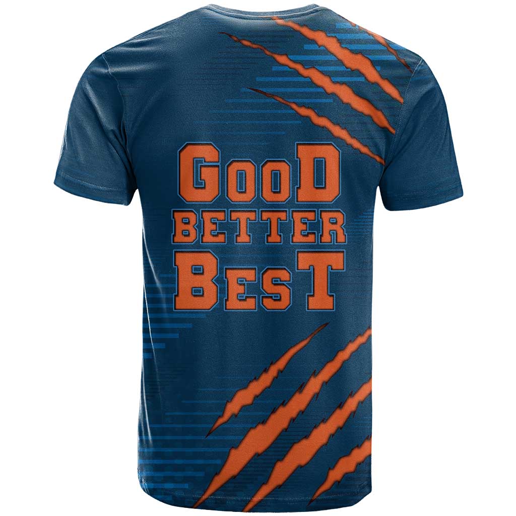 Good Better Best Chicago Inspirational T-Shirt Never Let It Rest Graphic Tee