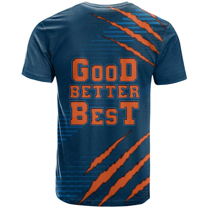 Good Better Best Chicago Inspirational T-Shirt Never Let It Rest Graphic Tee