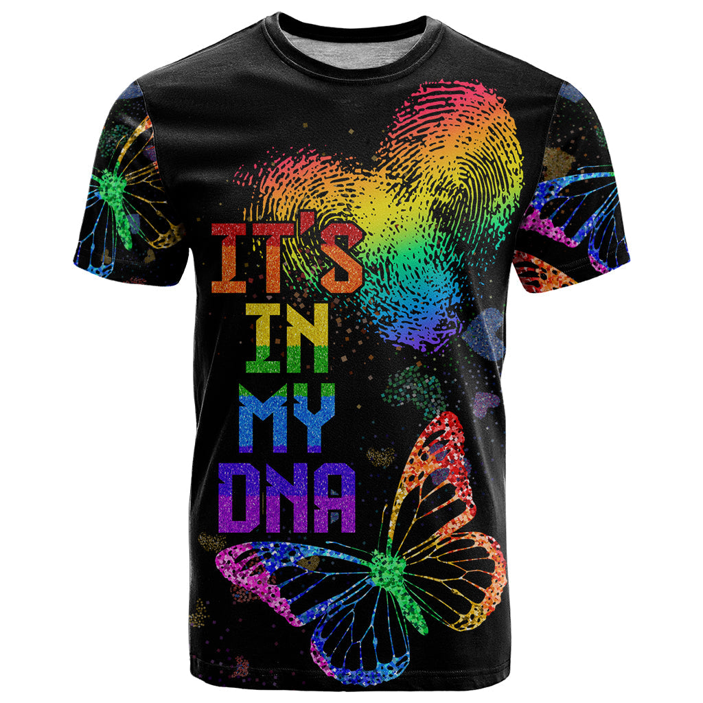It's In My DNA LGBT History Month T-Shirt Graphic Tee