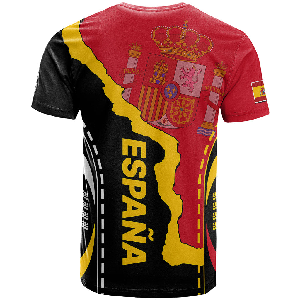 Custom Spain T-Shirt La Rojita Football Go Champions Graphic Tee