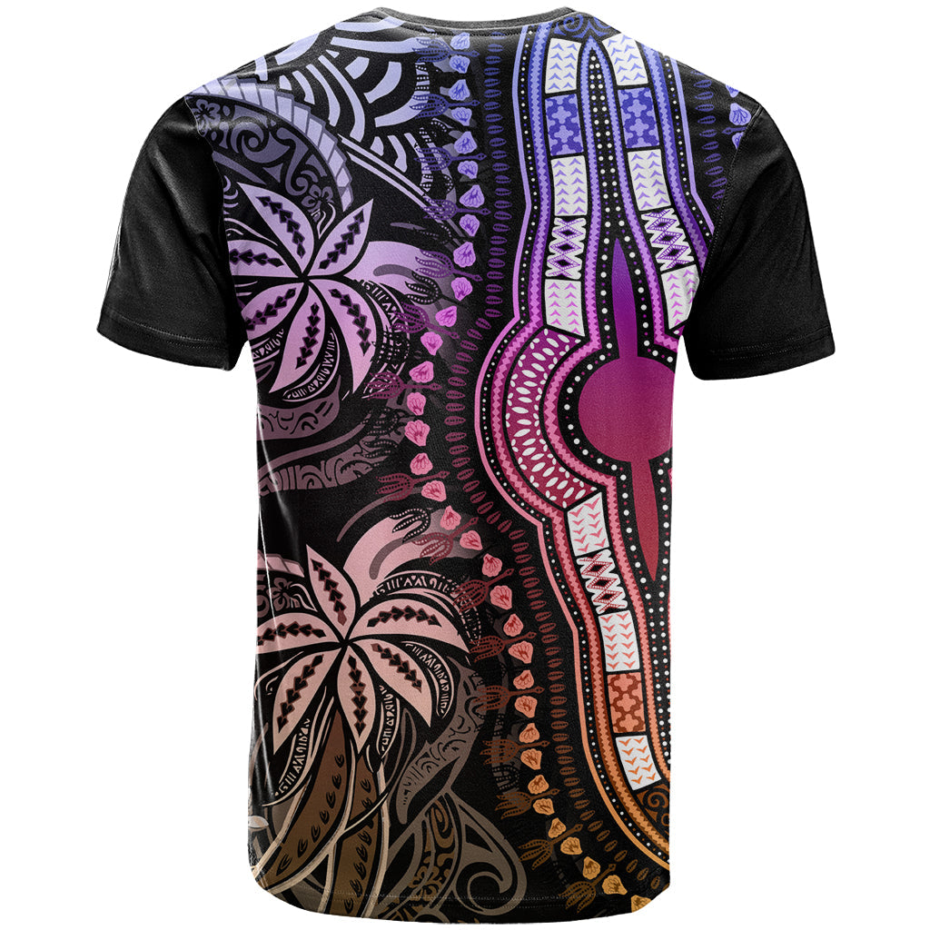 Polynesia Dashiki T-Shirt Polynesia and Africa Traditional Special Together Pastel Graphic Tee