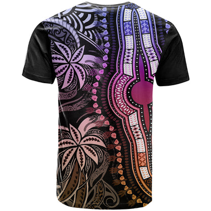 Polynesia Dashiki T-Shirt Polynesia and Africa Traditional Special Together Pastel Graphic Tee