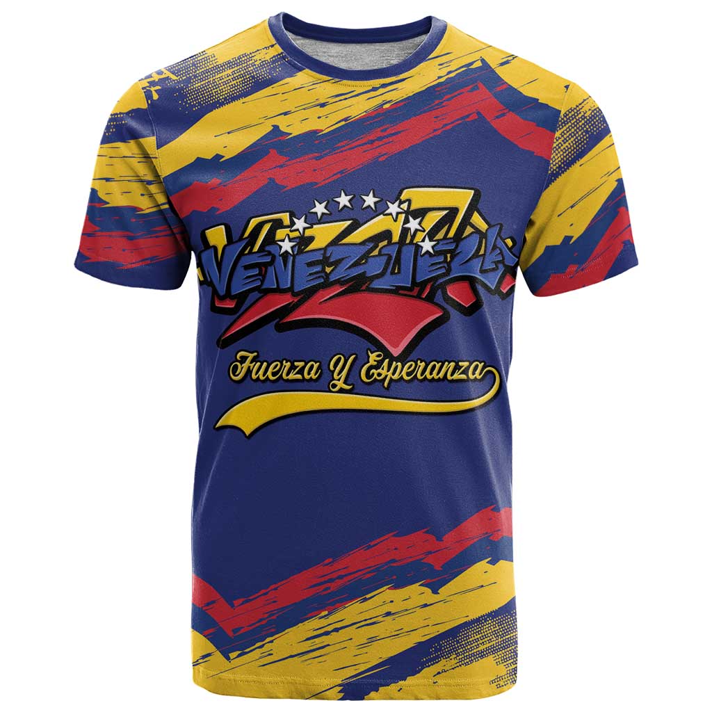 Venezuela Fuerza Y Esperanza T-Shirt Graphic Tee