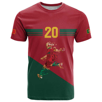 Portuguese Footballer Memorial T-Shirt Forever 20 The Heart Still Beats Graphic Tee
