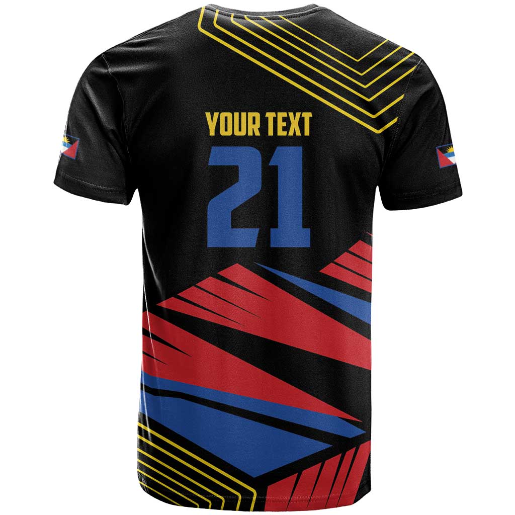 Custom Caribbean Cricket Antigua and Barbuda T-Shirt Graphic Tee