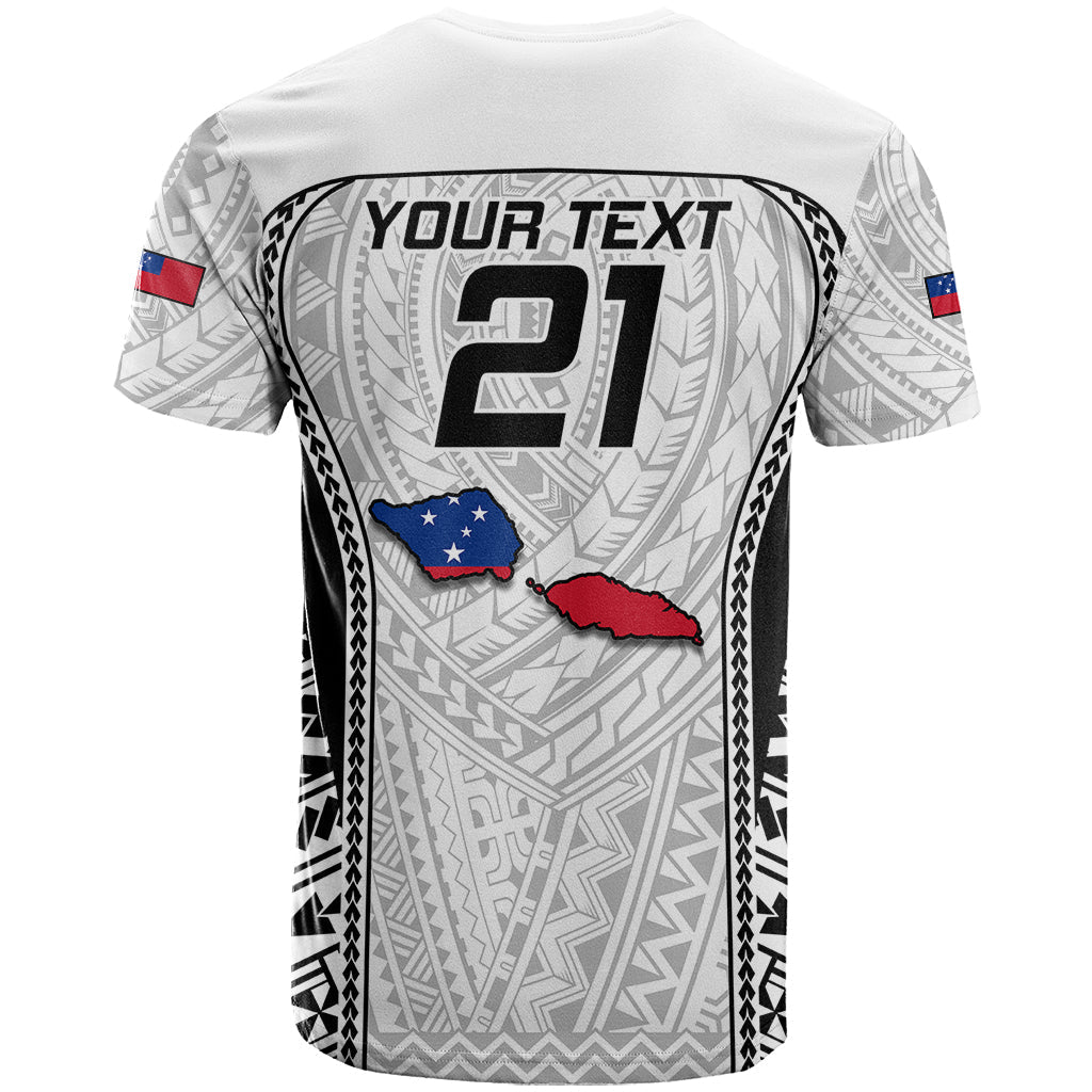Custom Samoa Rugby T-Shirt Go Champions World Cup Polynesian Unique Graphic Tee