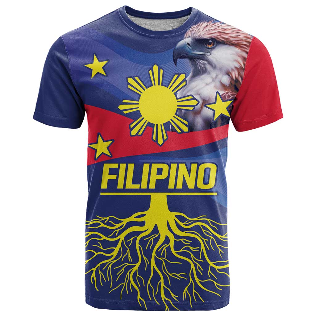 Personalized Filipino Roots Philippines Heritage T-Shirt Graphic Tee