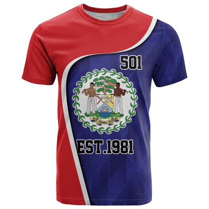 Belize Independence Day T-Shirt Since 1981 September 21 Graphic Tee