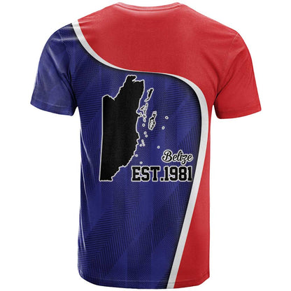Belize Independence Day T-Shirt Since 1981 September 21 Graphic Tee