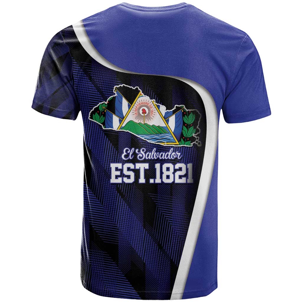 El Salvador Independence Day T-Shirt Since 1821 September 15 Graphic Tee