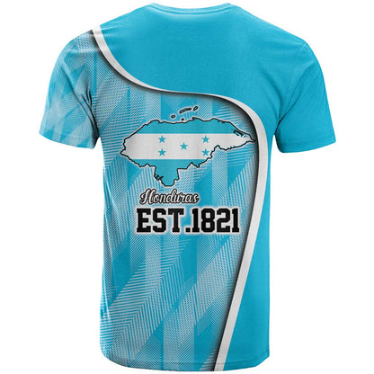Honduras Independence Day T-Shirt Since 1821 September 15 Graphic Tee