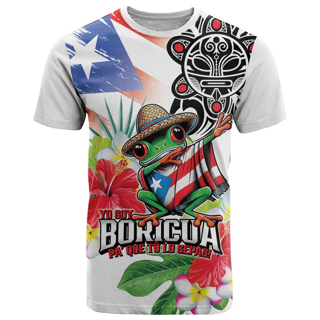 Puerto Rican Yo Soy Boricua T-Shirt Graphic Tee