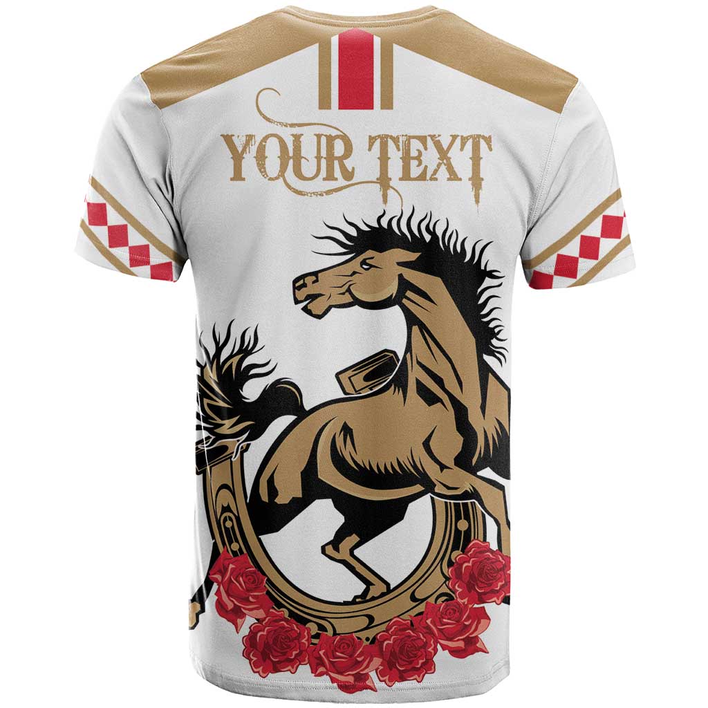 Personalized Kentucky Horse Race 151st Anniversary T-Shirt Race For The Roses Since 1875 Graphic Tee