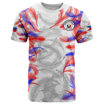 Custom Text And Number Philippines Anzkals Football T-Shirt Pilipinas Be Unique Graphic Tee