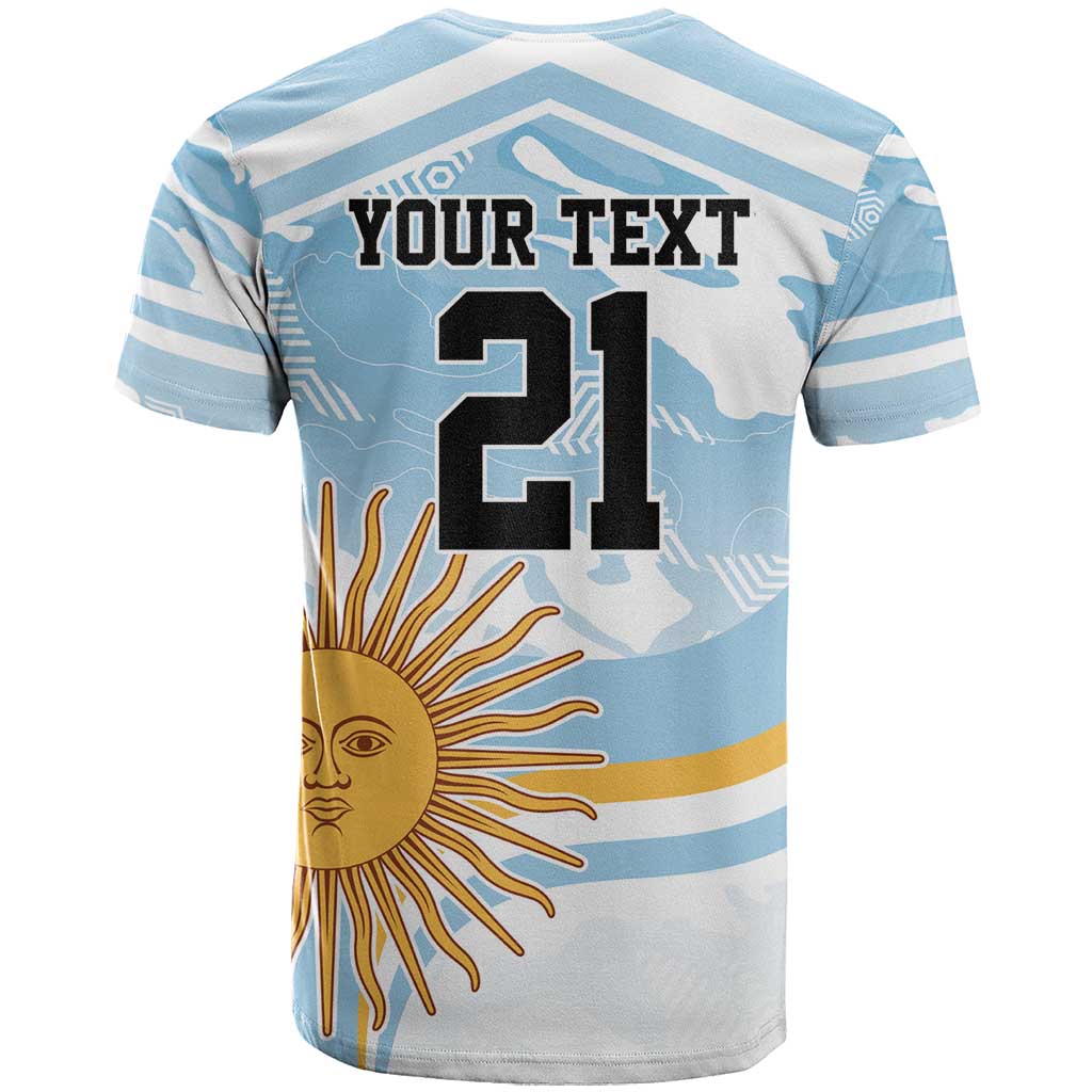 Custom Argentina Rugby T-Shirt Summer Paris 2024 Graphic Tee