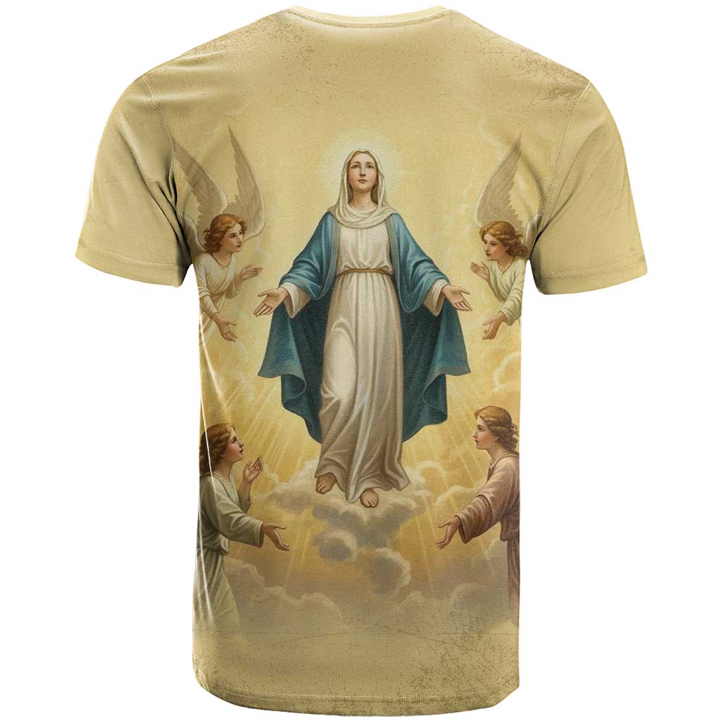 Blessed Virgin Mary T-Shirt Falling Asleep of the Mother of God Graphic Tee