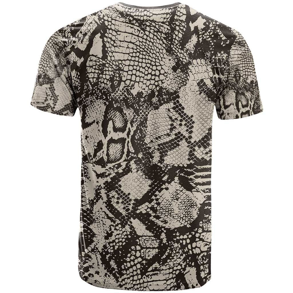 Wild Animal Skins T-Shirt Snake and Crocodile Mix Skin Graphic Tee