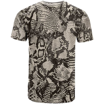 Wild Animal Skins T-Shirt Snake and Crocodile Mix Skin Graphic Tee