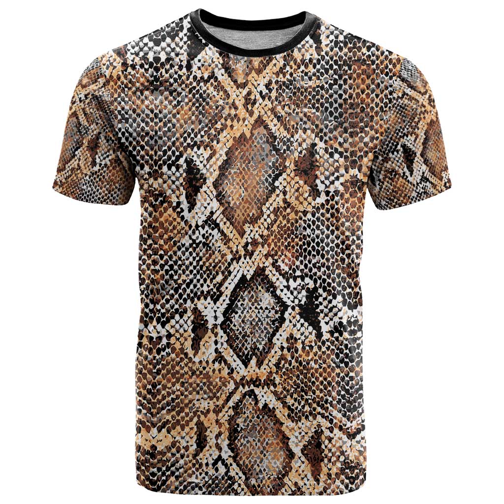 Wild Animal Skins T-Shirt Vintage Snake Skin Pattern Graphic Tee
