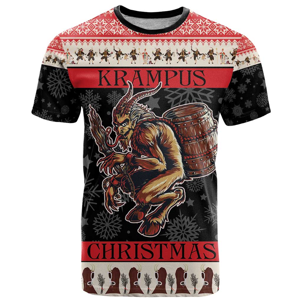 Krampus The Christmas Devil T-Shirt Graphic Tee