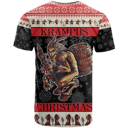 Krampus The Christmas Devil T-Shirt Graphic Tee