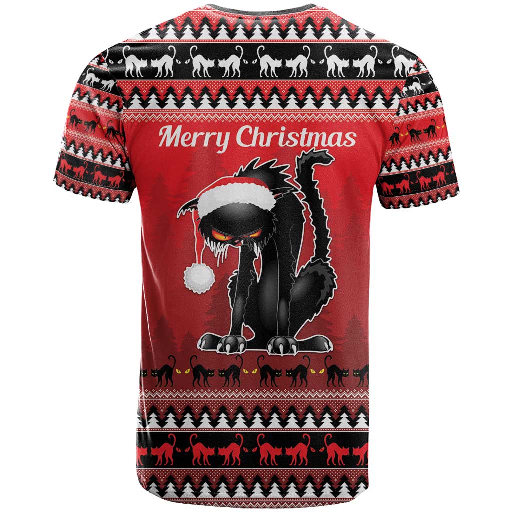 Jolakotturinn Iceland T-Shirt Yule Cat Merry Christmas Graphic Tee