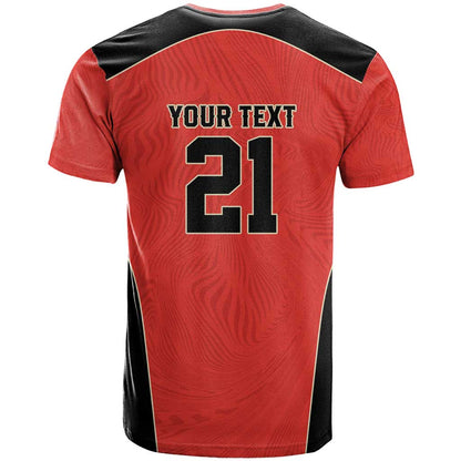Canada Cricket Custom T-Shirt Classic Maple Leaf Graphic Tee