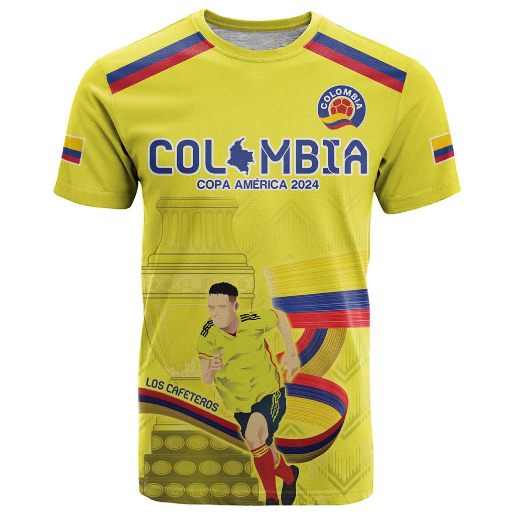 Colombia Champion Football Custom T-Shirt Proud To Be Los Cafeteros Graphic Tee