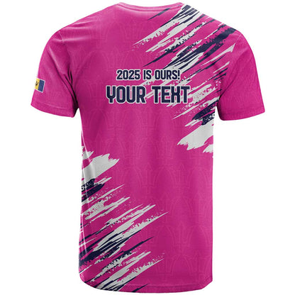 Caribbean Cricket Barbados Personalized T-Shirt Make It Three 2025 is Ours Graphic Tee