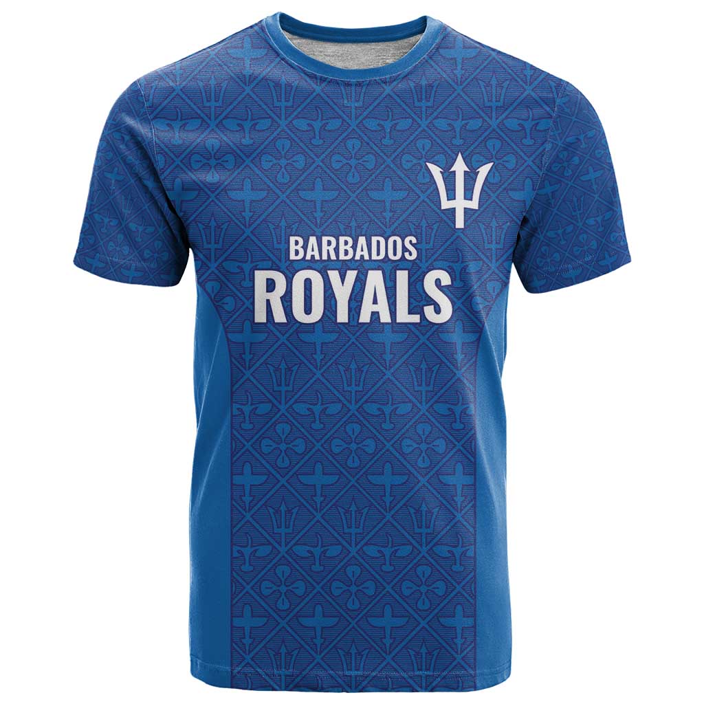 Caribbean Cricket Barbados Custom T-Shirt Strike of the Tridents Graphic Tee