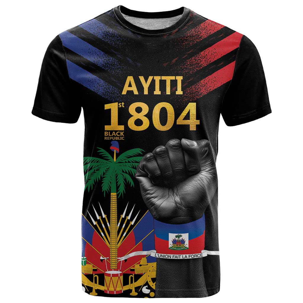 Haiti Independence Day T-Shirt The First Black Republic Since 1804 Graphic Tee