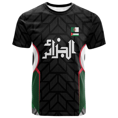 Custom Football Algeria Palestine T-Shirt Special Edition -2024 Graphic Tee