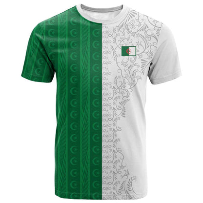 World Football 2026 Algeria Custom T-Shirt Algeria Culture Heritage Graphic Tee