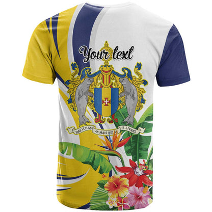 Madeira Pearl of the Atlantic Personalized T-Shirt Graphic Tee