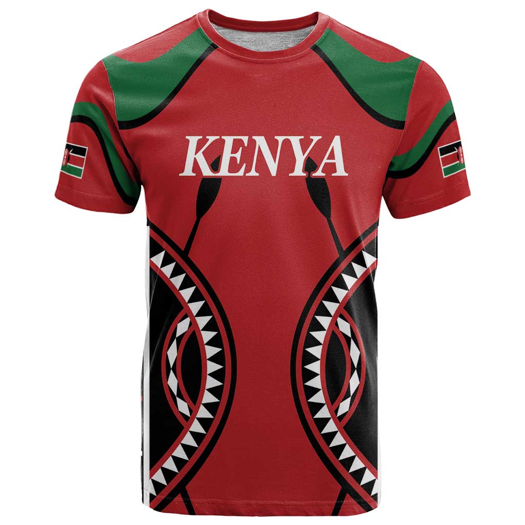 Custom Kenya Rugby T-Shirt Summer Paris 2024 Graphic Tee