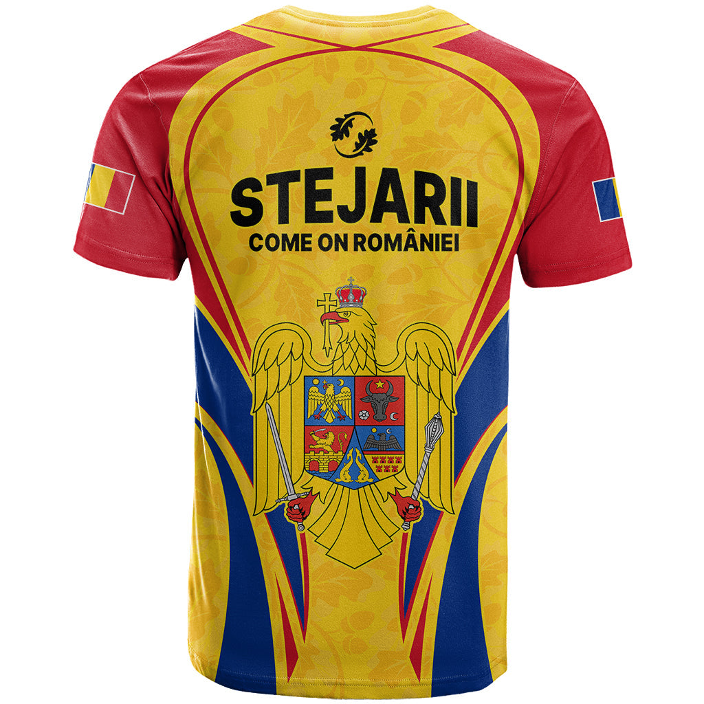 Romania Rugby T-Shirt The Oaks World Cup Go Stejarii Graphic Tee