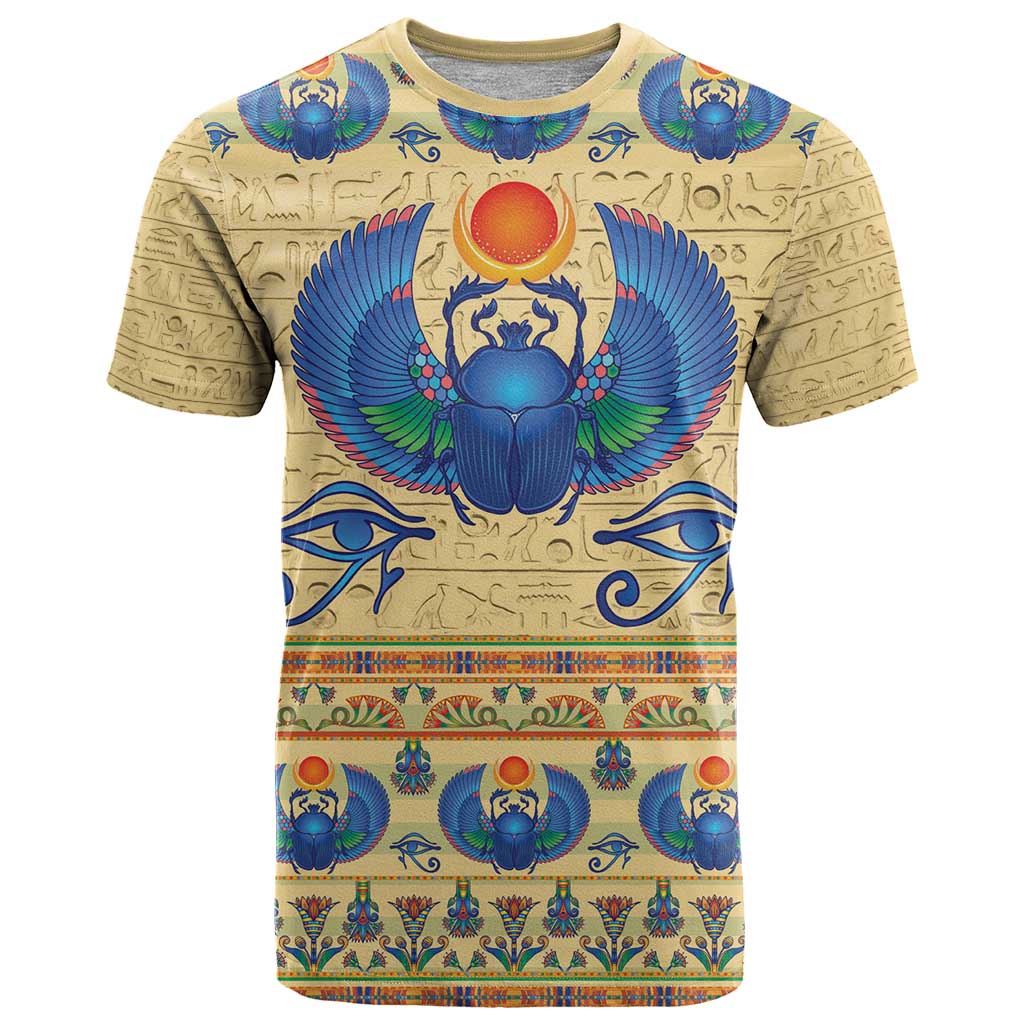 Ancient Egypt Scarab Beetle T-Shirt Graphic Tee