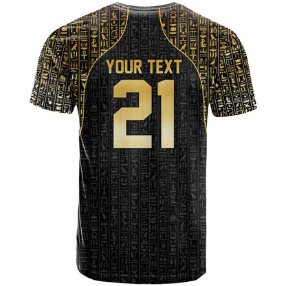 Custom Egypt Pharaohs T-Shirt African Football Champions 2025 Graphic Tee