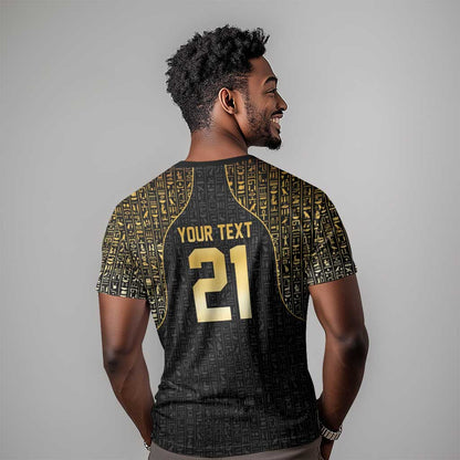 Custom Egypt Pharaohs T-Shirt African Football Champions 2025 Graphic Tee