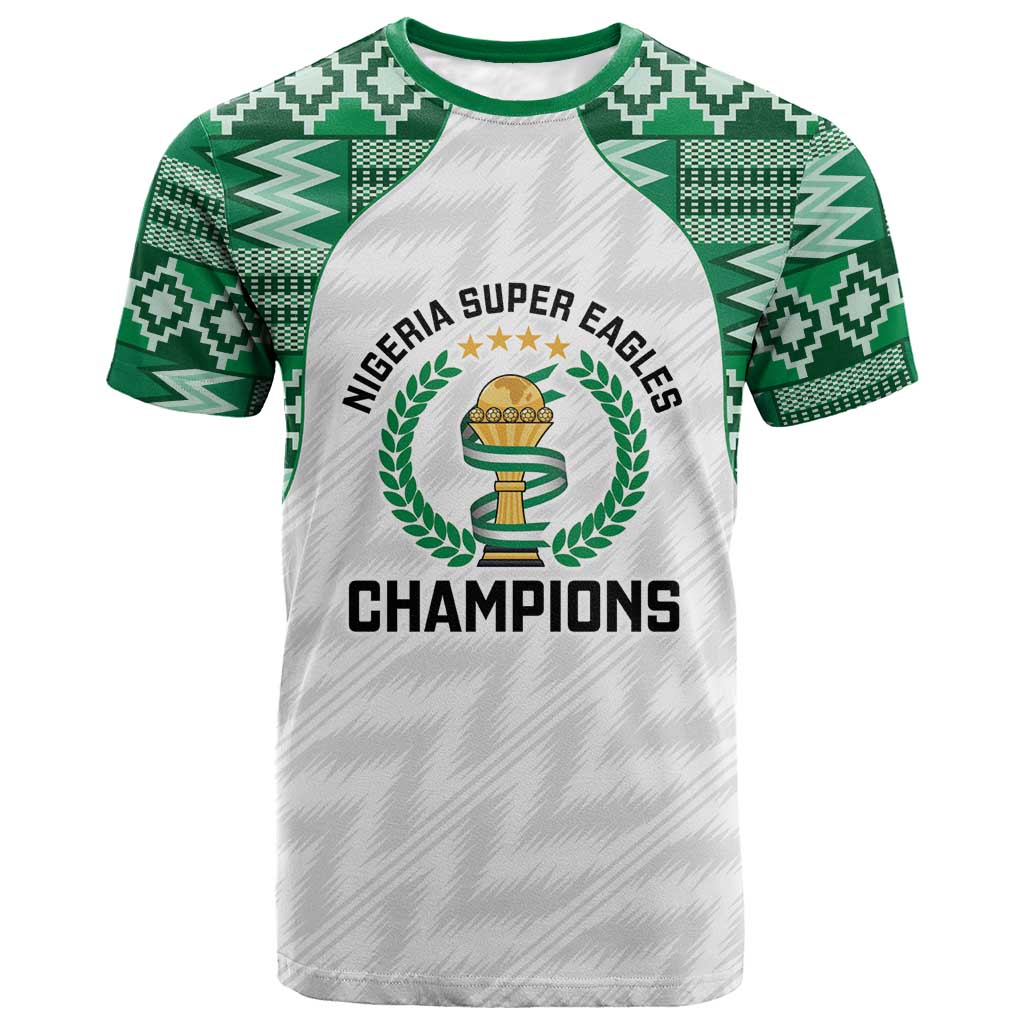 Custom Nigeria Super Eagles T-Shirt African Football Champions 2025 Graphic Tee