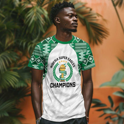 Custom Nigeria Super Eagles T-Shirt African Football Champions 2025 Graphic Tee
