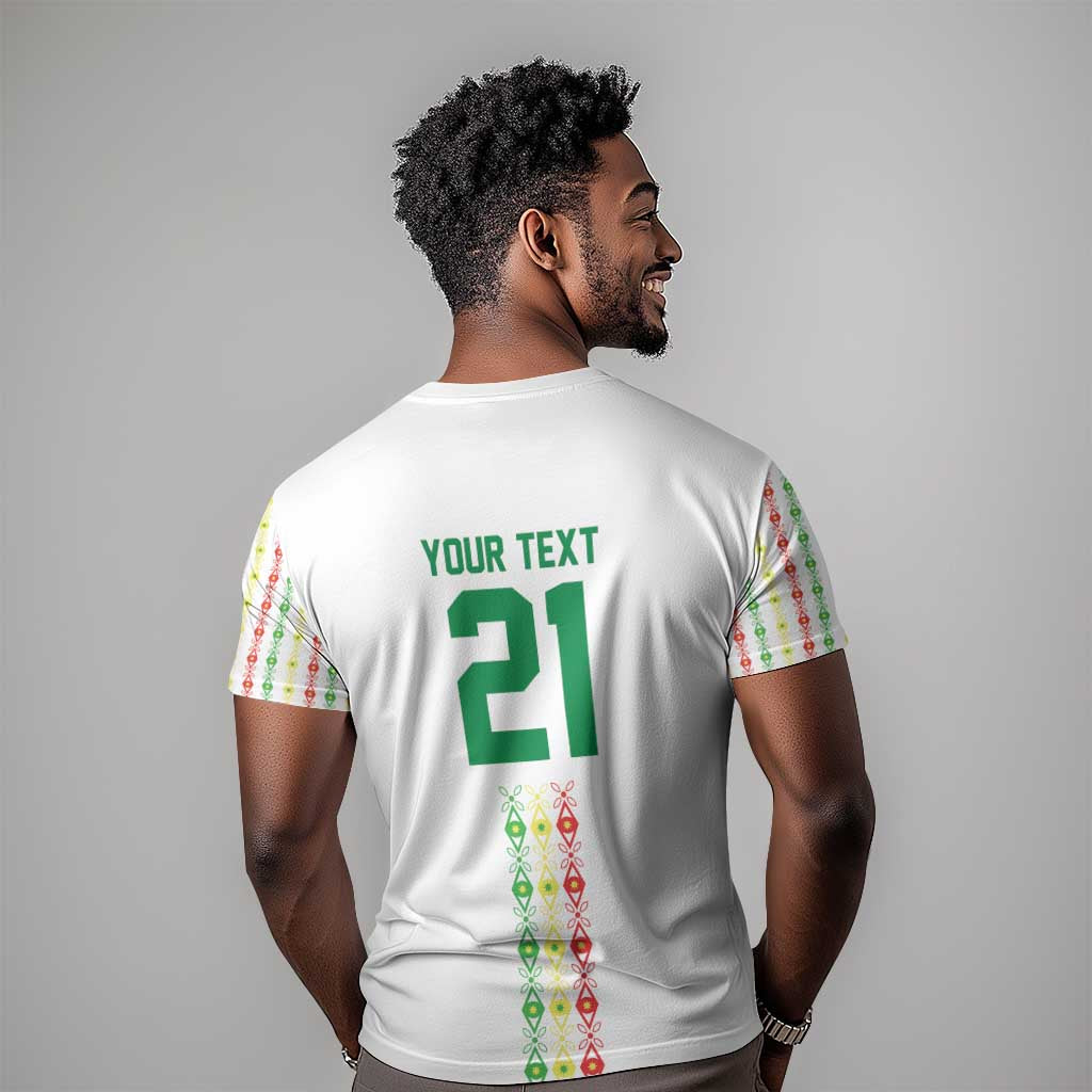 Custom Senegal Lions of Teranga T-Shirt African Football Champions 2025 Graphic Tee