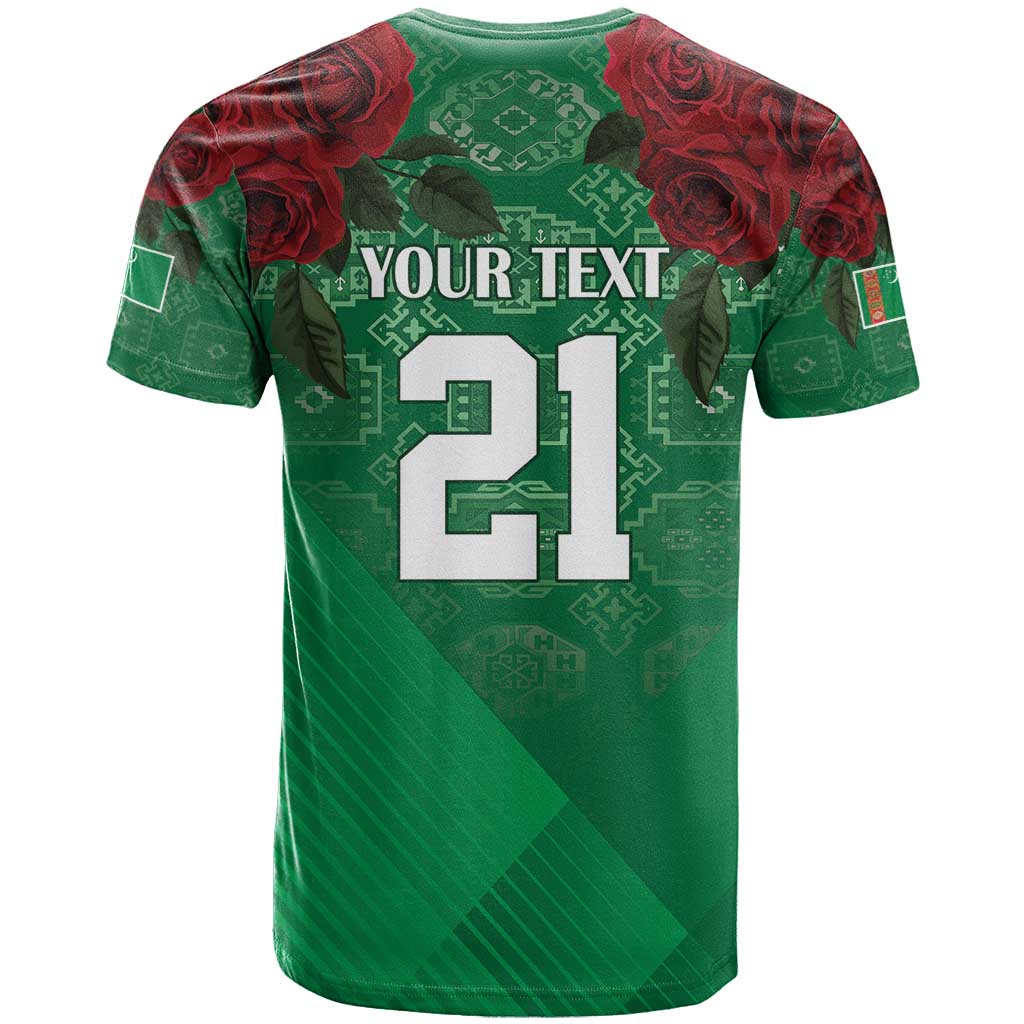 Turkmenistan 993 Custom T-Shirt Turkmenistan Bitaraplygyn watanydyr Graphic Tee